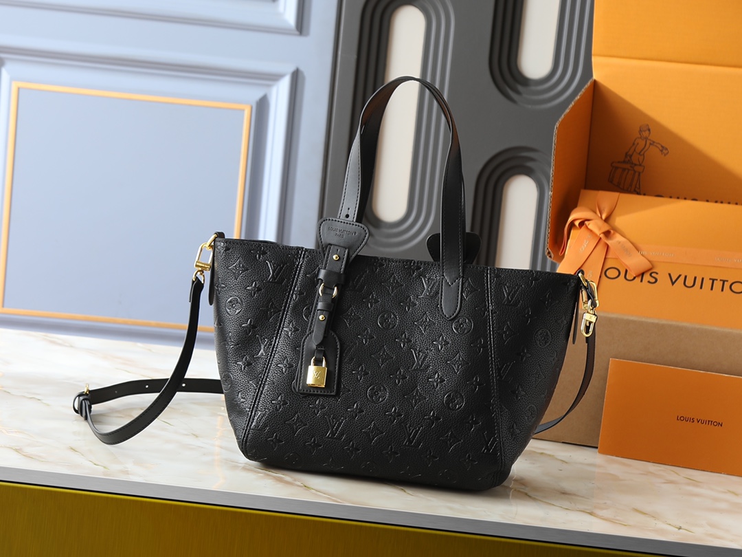 Louis Vuitton LV Classic Handbag Premium Canvas Model M15124 Magnetic Lock Evening Party Authentic Style